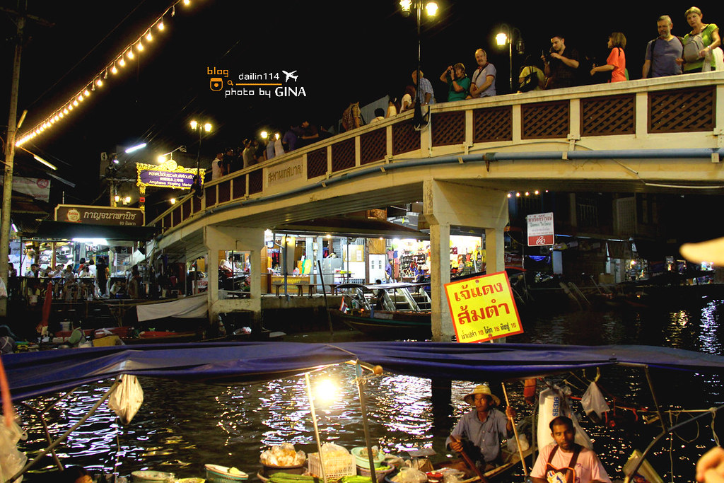 【2024安帕瓦水上市場】從曼谷出發交通方式一日遊｜泰國道地水上人家．河畔吃海鮮晚餐 @GINA環球旅行生活