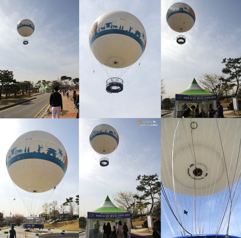 【韓國賞櫻】京畿道景點｜水原華城新玩法 來搭熱氣球囉！Flying Suwon（플라잉수원） @GINA環球旅行生活