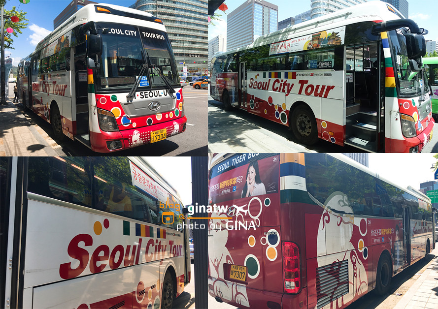 【2020首爾城市觀光巴士】 Seoul City Tour Bus 時刻表+路線圖 環遊江南跟江北/漢江美景/明洞逛街換錢去（一品香/大使館匯率）+ LINE FRIENDS商店 @GINA環球旅行生活