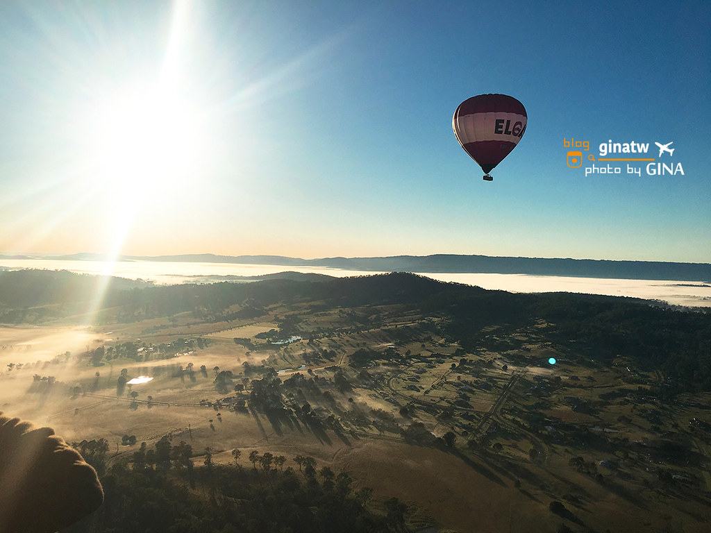 【2024黃金海岸熱氣球】澳洲搭熱氣球Gold Coast超美必玩景點Hot Air Balloon人生必搭一次 雲層超級無敵美！ @GINA環球旅行生活