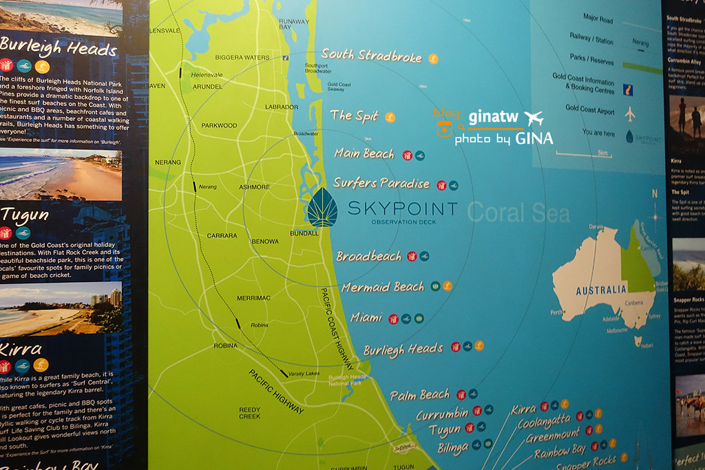 【2024黃金海岸景觀台】Sky Point Q1景觀台線上門票優惠｜衝浪者天堂景點｜Gold Coast Surfers Paradise｜近布里斯本景點 @GINA環球旅行生活