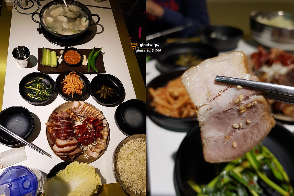 【2024滿足五香豬腳】首爾韓式豬腳+生菜包肉米其林推薦 @GINA環球旅行生活