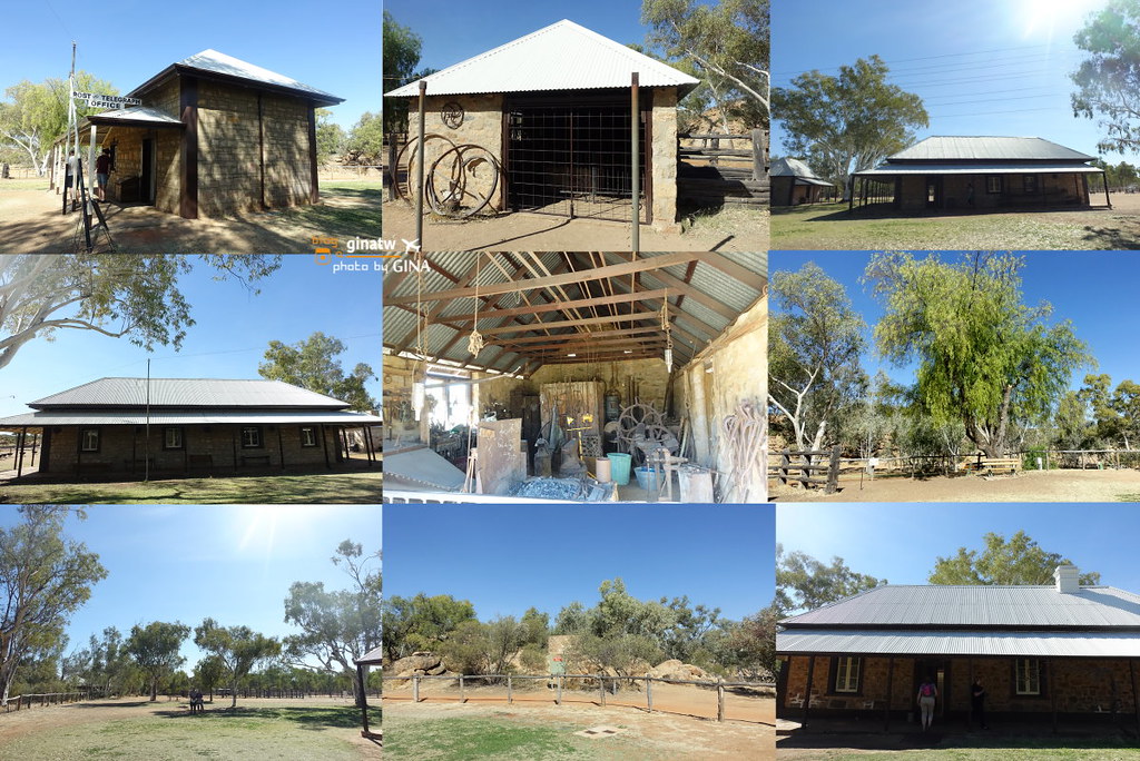 【2024愛麗斯泉景點】澳洲北領地｜電報站歷史保護區（Alice Springs Telegraph Station Historical Reserve） @GINA環球旅行生活