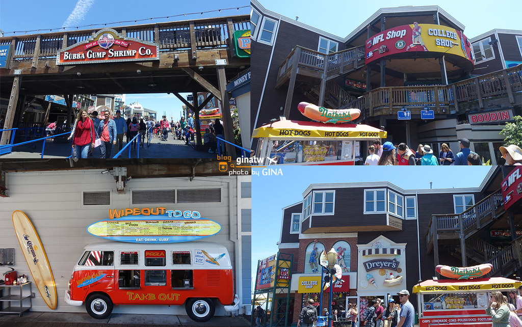 【2024舊金山景點】Rocket Boat飛耀快艇 遊覽舊金山灣 San Francisco Bay +39號碼頭 Pier 39 好吃冰淇淋Dreyer&#8217;s Waffle Cones @GINA環球旅行生活