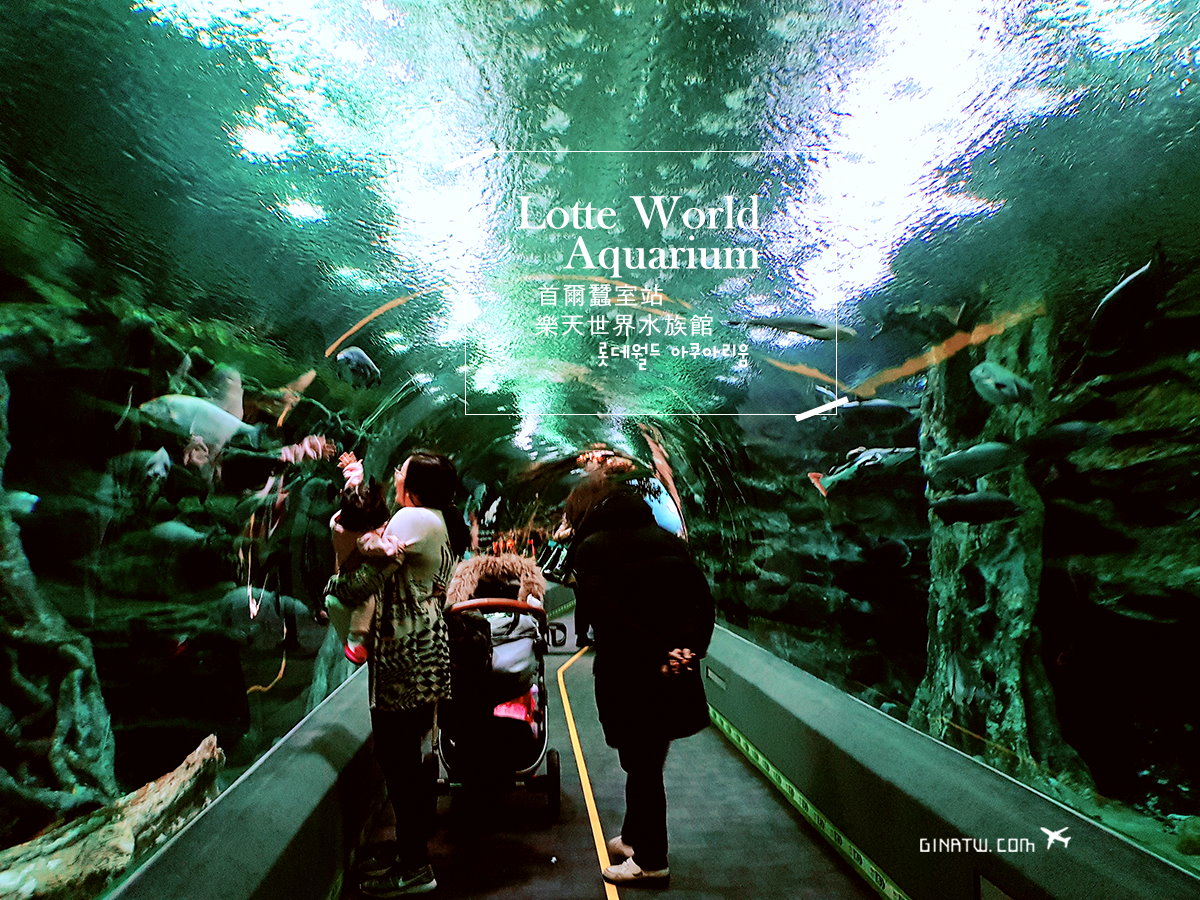【2022樂天世界水族館】線上優惠門票、附地圖、交通地鐵蠶室站｜首爾市內景點、適合情侶約會、親子活動 @GINA環球旅行生活