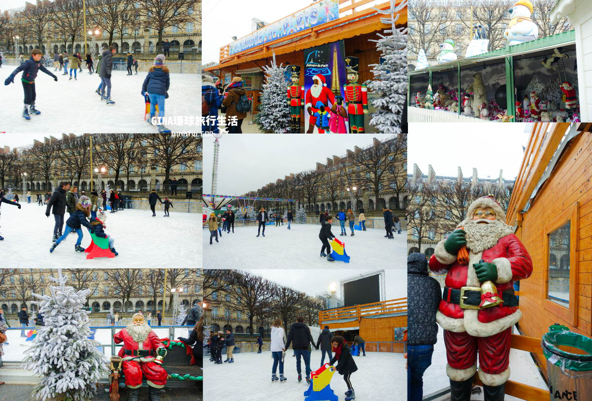 【2021巴黎聖誕市集】杜樂麗花園聖誕市集（Jardin des Tuileries）近羅浮宮、奧賽博物館、巴黎大皇宮 @GINA環球旅行生活