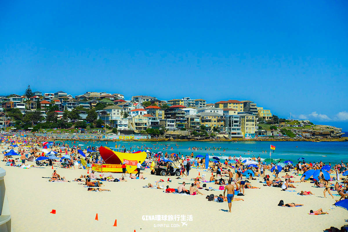 【澳洲雪梨景點】悉尼－夏天的聖誕｜2021邦代海灘（Bondi Beach） @GINA環球旅行生活