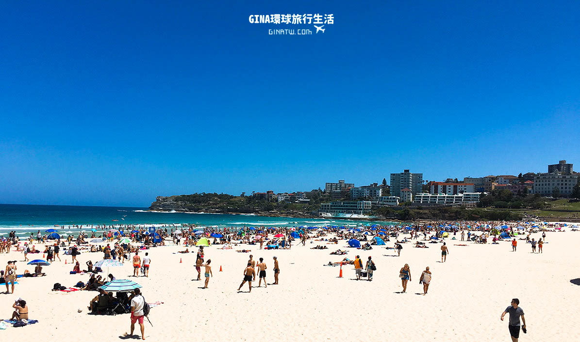 【2023邦代海灘】Bondi Beach 澳洲雪梨/悉尼景點－夏天的聖誕 @GINA環球旅行生活