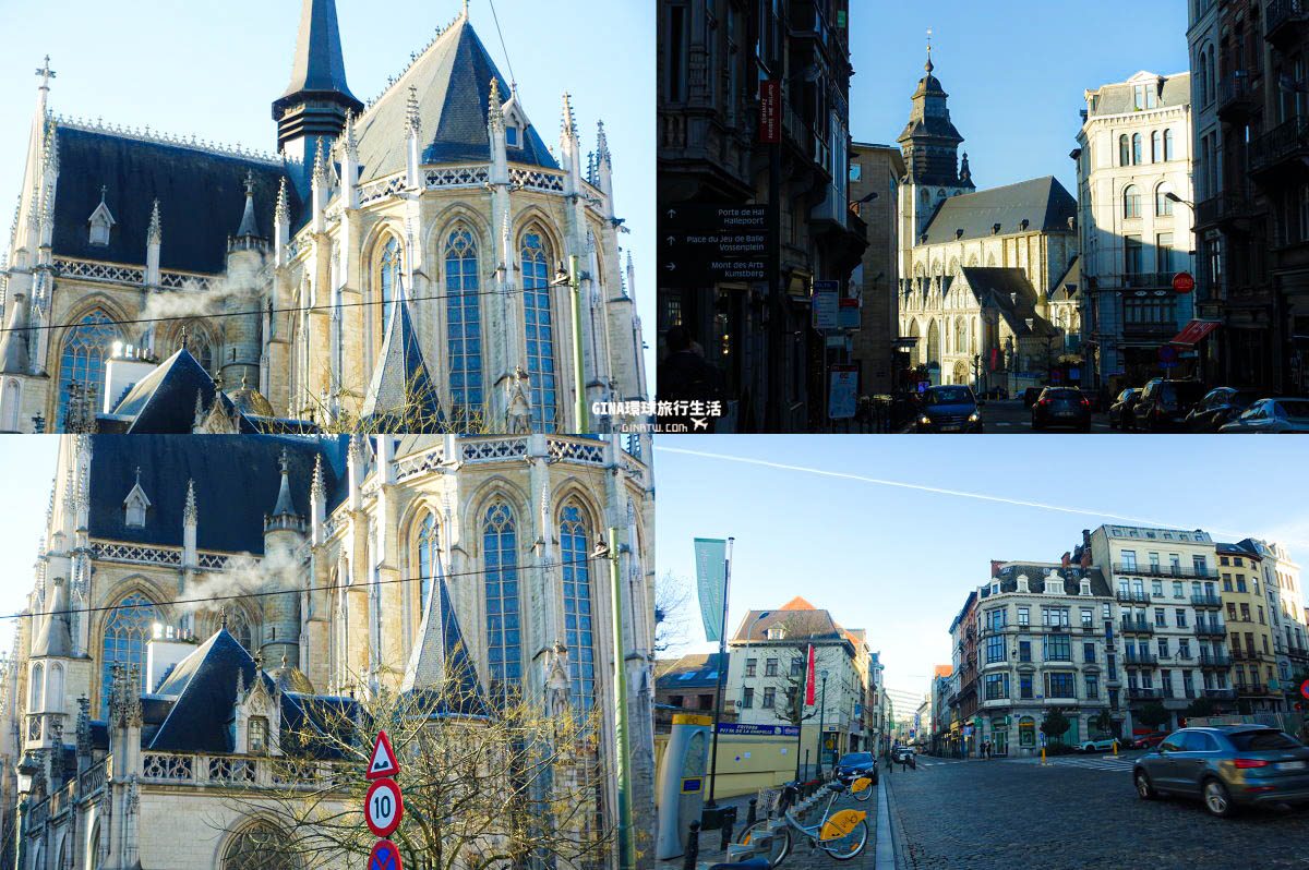 【2021比利時旅遊景點】布魯塞爾二日遊（上）－聖誕節空城的比利時｜家樂福、GALLER巧克力 @GINA環球旅行生活