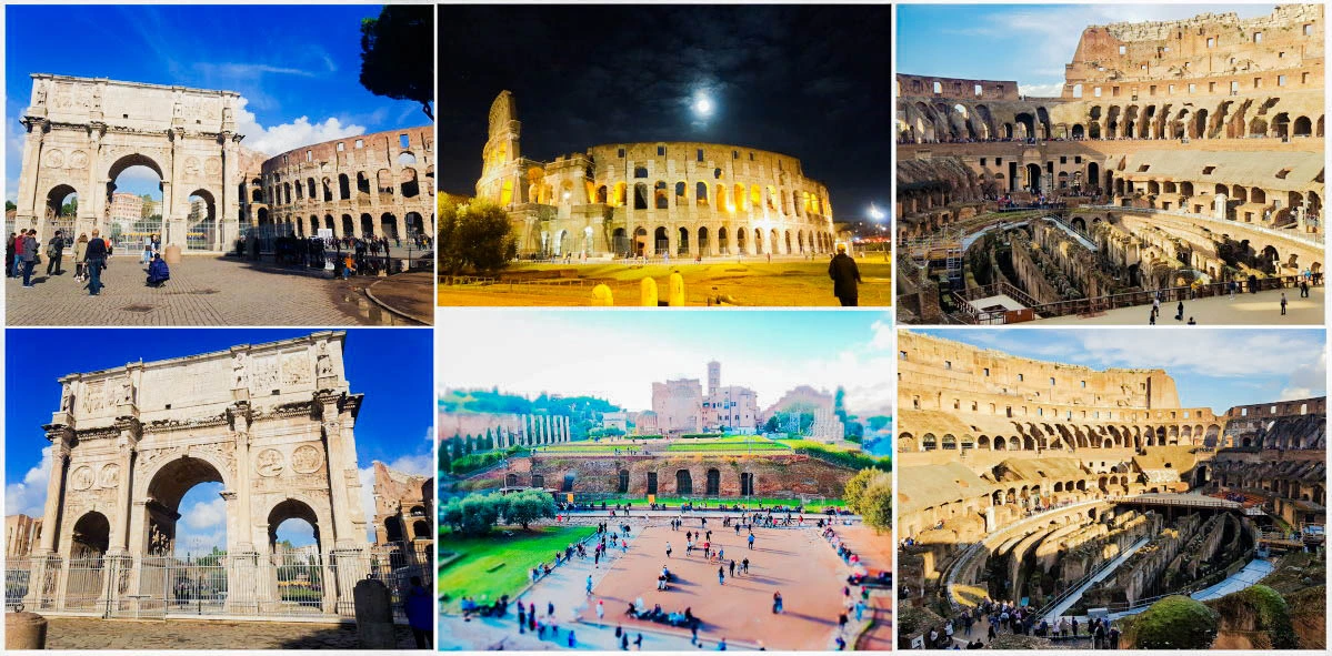 【2024羅馬旅遊】羅馬競技場線上預約 Colosseo / Colosseum現場購票教學－君士坦丁凱旋門 Arco di Costantino @GINA環球旅行生活