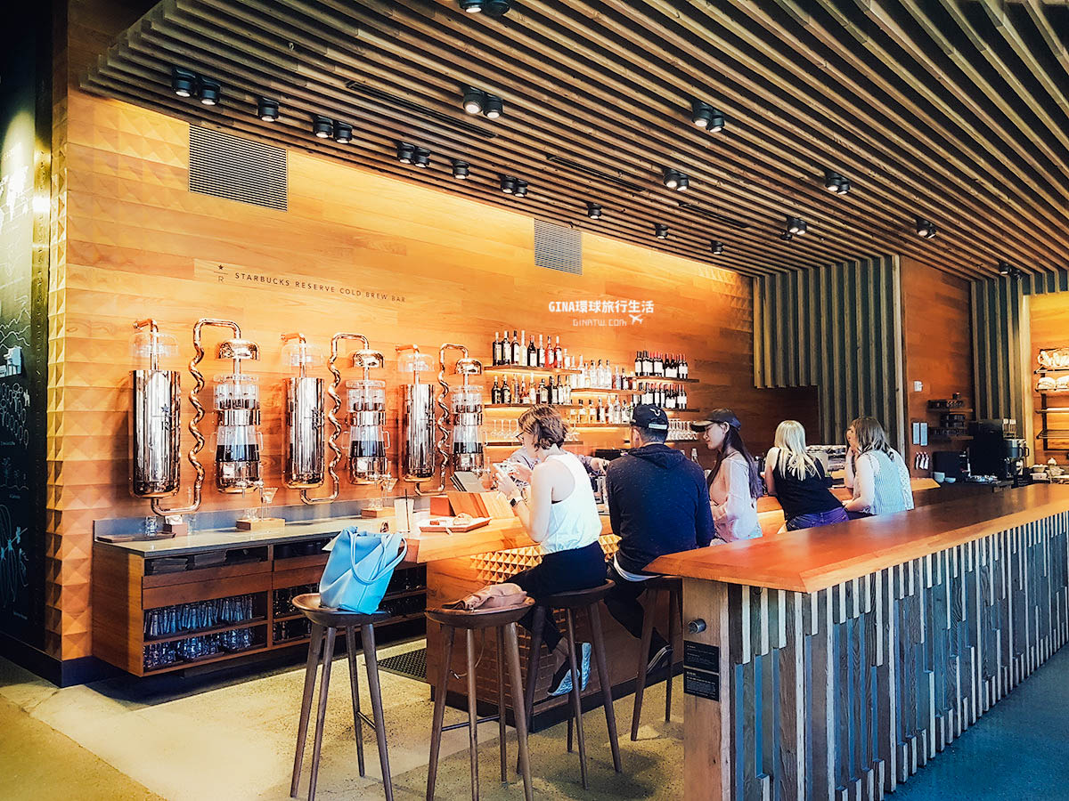 【2022西雅圖景點】星巴克全球第一家典藏咖啡專賣店｜Starbucks Reserve Roastery and Tasting Room @GINA環球旅行生活