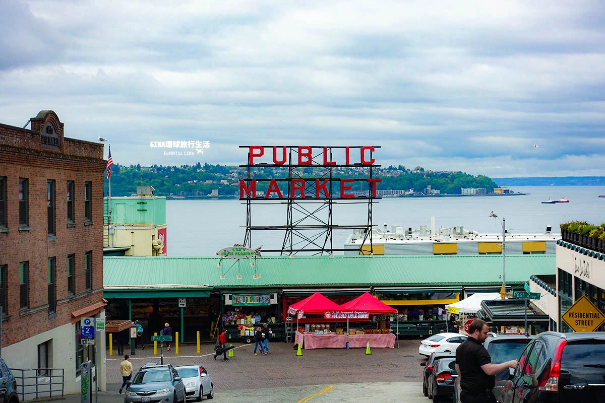 【2021西雅圖景點】Starbucks 星巴克1971創始店｜派克市場 Pike Place Market @GINA環球旅行生活