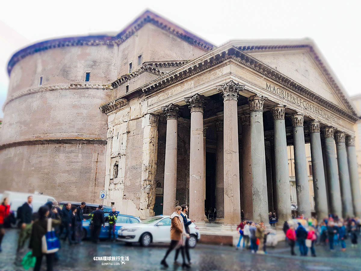 【義大利自助】2022羅馬景點必去－萬神殿、特雷維噴泉｜羅馬整個城市都是文化古蹟 @GINA環球旅行生活