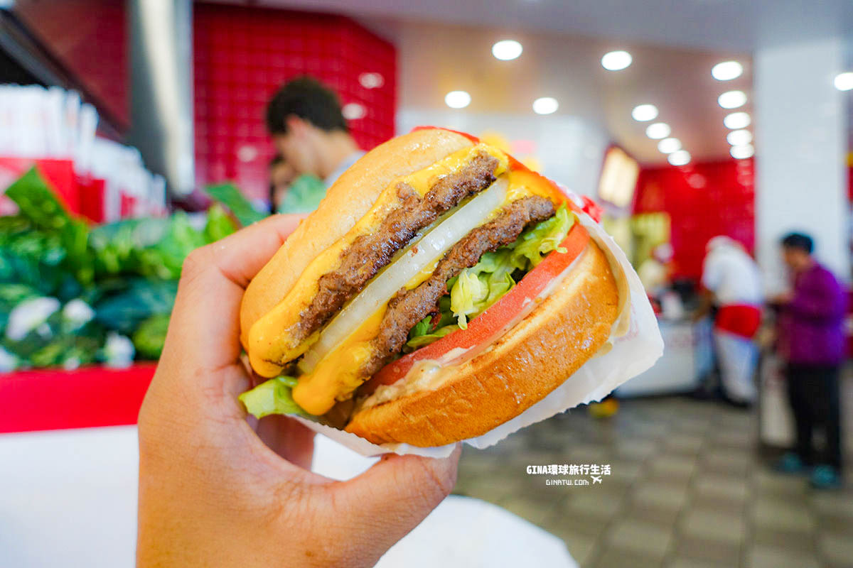 【2023舊金山美食】In-N-Out Burger美國西岸必吃漢堡！最新菜單｜舊金山觀光巴士一日遊優惠 @GINA環球旅行生活