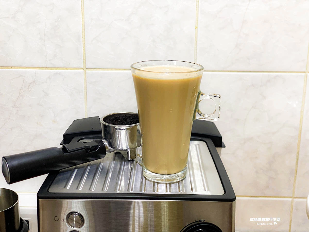 【Osner韓國歐紳】YIRGA 半自動義式咖啡機推薦2021（適用Nespresso膠囊）｜ELCONA韓國經典電動咖啡磨豆機 @GINA LIN
