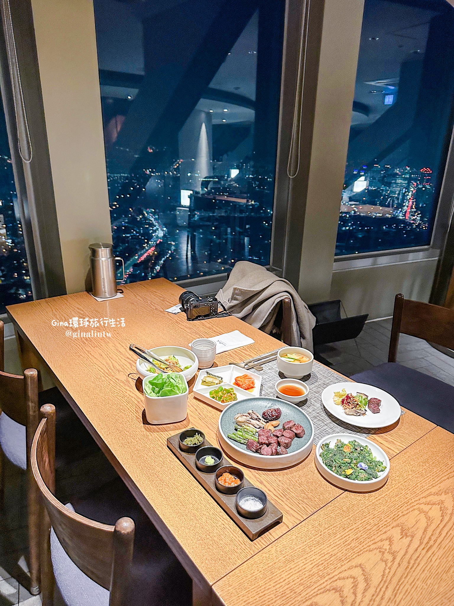 【2024首爾塔餐廳】HANCOOK高級韓國景觀餐廳、韓COOK首爾塔吃韓牛、南山首爾塔及交通方式、最新菜單 @GINA環球旅行生活