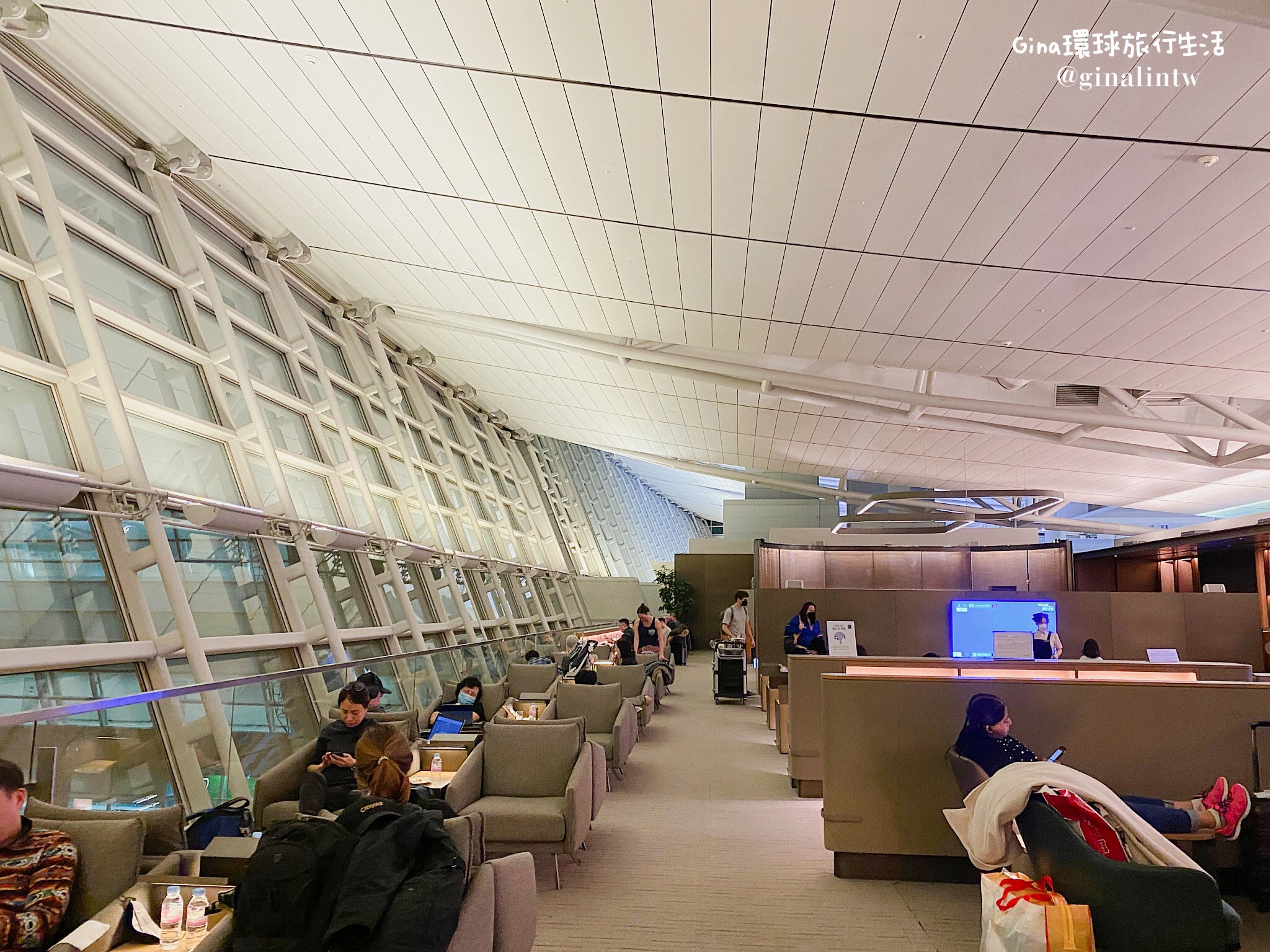 【2023仁川機場貴賓室】開箱韓亞航空貴賓室（長榮共用）｜Skyhub Lounge貴賓室使用券 @GINA環球旅行生活