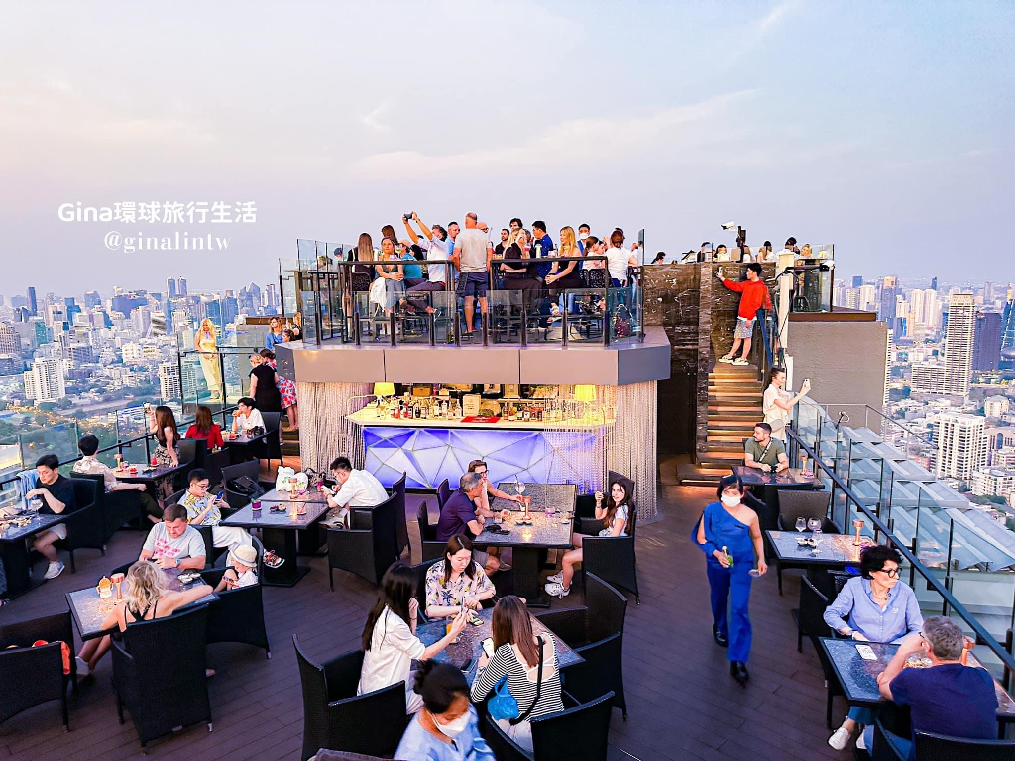 【2023曼谷高空餐廳酒吧】曼谷悅榕庄 Banyan Tree Vertigo高級晚餐｜泰國高空酒吧 @GINA環球旅行生活