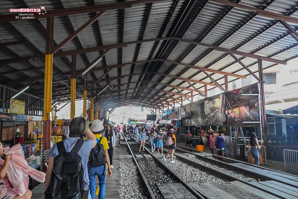 【2023曼谷景點】美功鐵道市集一日遊包車、安帕瓦咖啡館｜曼谷近郊 @GINA環球旅行生活