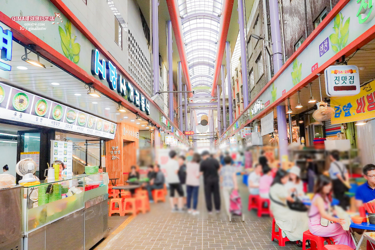 【2024釜山國際市場】釜山罐頭市場美食-海盲鰻、南浦洞大街必吃糖餅 @GINA環球旅行生活