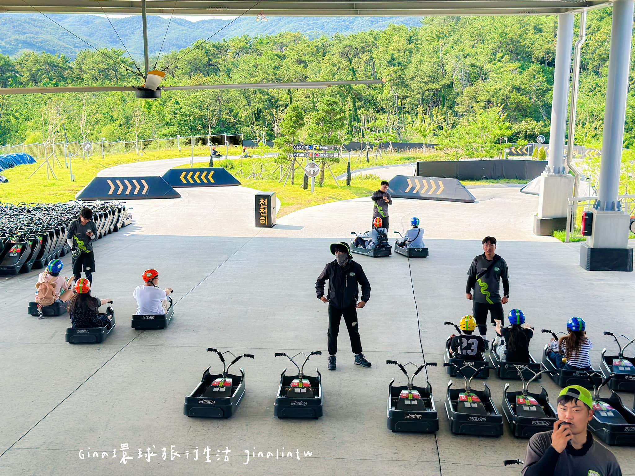 【2023釜山景點】韓國釜山斜坡滑車 Skyline Luge 스카이라인루지 釜山最新必玩！ @GINA環球旅行生活