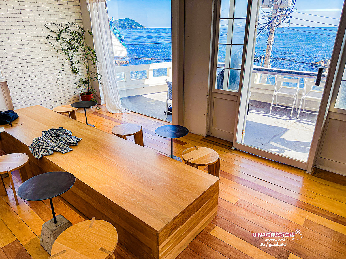 【釜山海景咖啡廳2023】松亭咖啡廳Woomoo.cafe 濟州島也有分店 @GINA環球旅行生活
