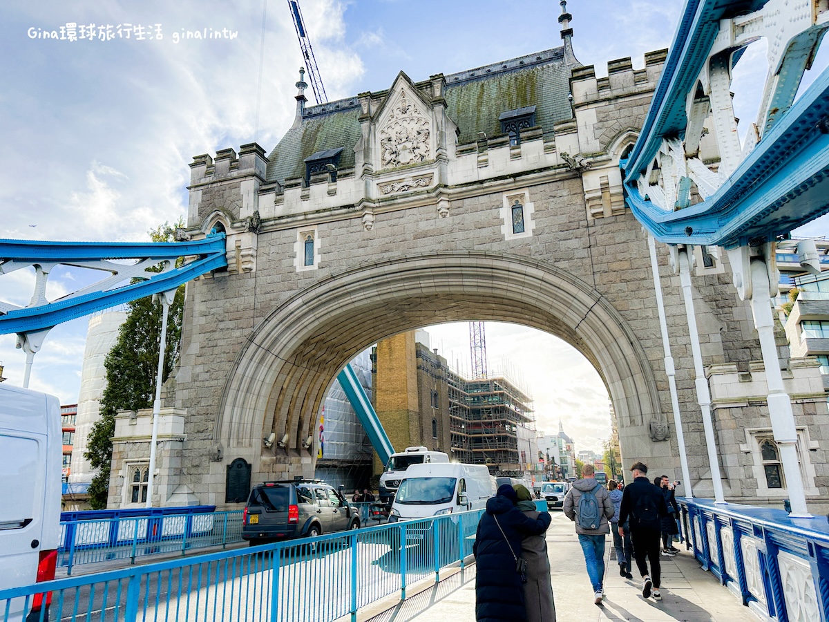 【倫敦通行證2024】倫敦塔橋 Tower Bridge、吃Five Guys漢堡看倫敦大橋｜倫敦探索者通行證 London Explorer Pass｜Go City任選倫敦必去景點 @GINA環球旅行生活