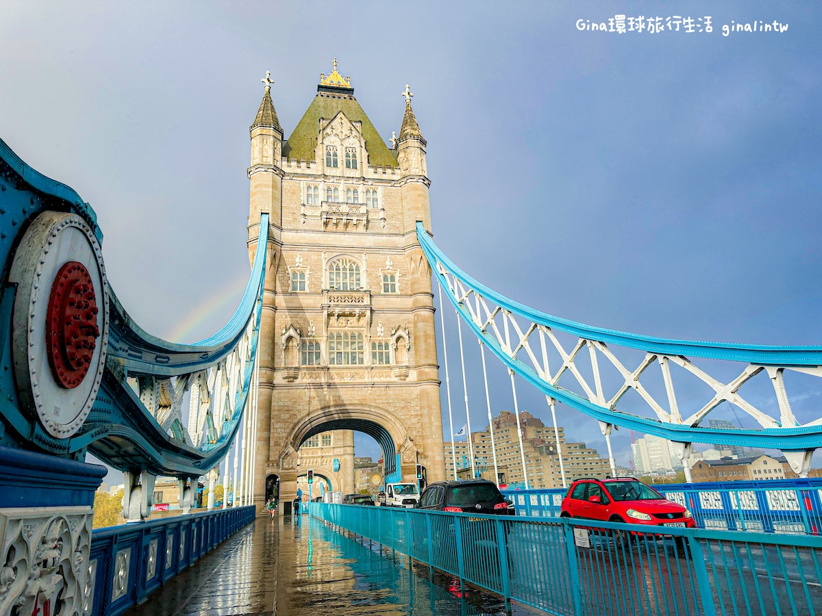 【倫敦通行證2024】倫敦塔橋 Tower Bridge、吃Five Guys漢堡看倫敦大橋｜倫敦探索者通行證 London Explorer Pass｜Go City任選倫敦必去景點 @GINA環球旅行生活