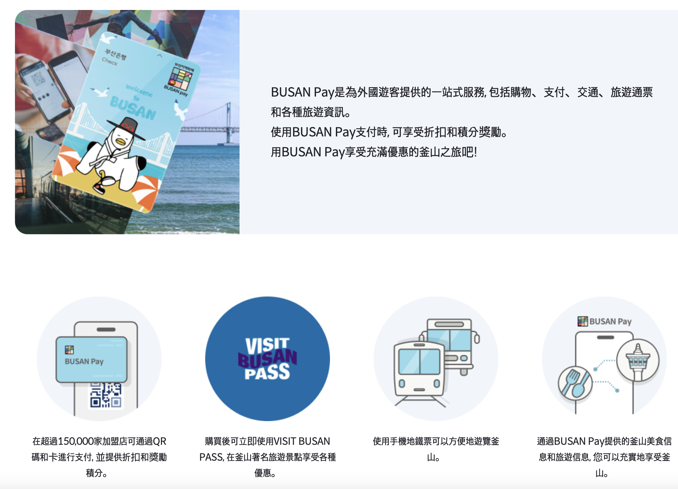 釜山PAY行動支付介紹｜BUSAN Pay APP結合電子支付功能、釜山PASS及BUSAN Pay實體交通卡購買、釜山旅遊資訊 @GINA環球旅行生活