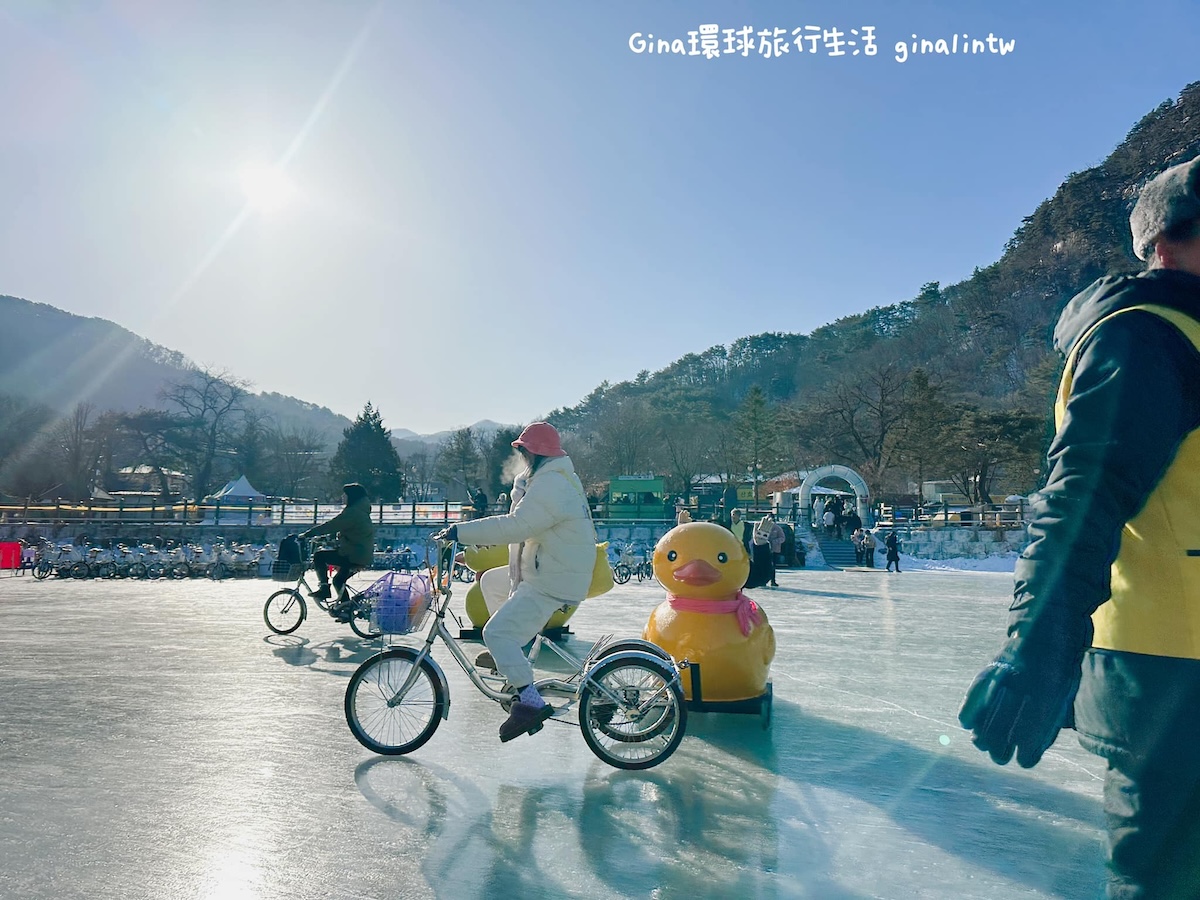 京畿道景點2024｜抱川山井湖水雪橇慶典 首爾近郊包車一日遊推薦 @GINA環球旅行生活