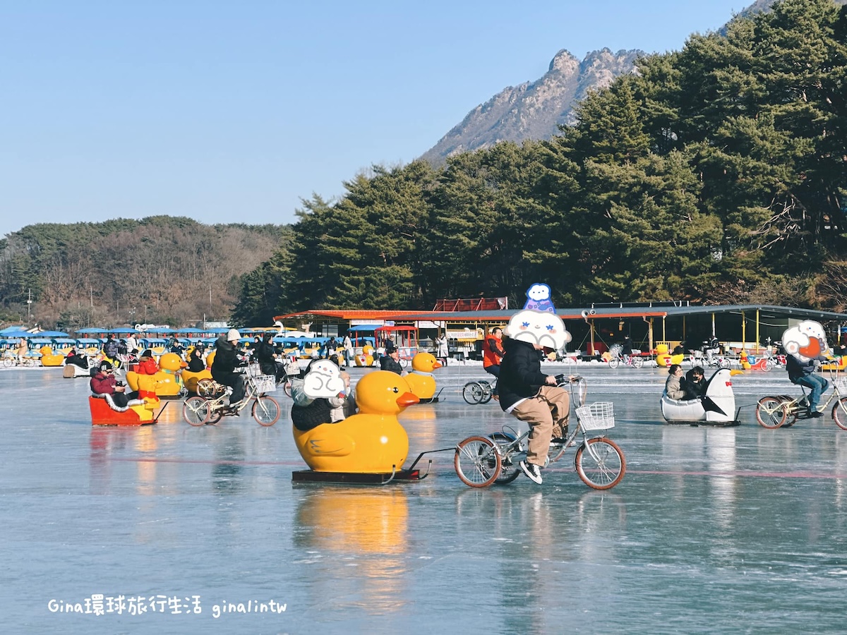 京畿道景點2024｜抱川山井湖水雪橇慶典 首爾近郊包車一日遊推薦 @GINA環球旅行生活