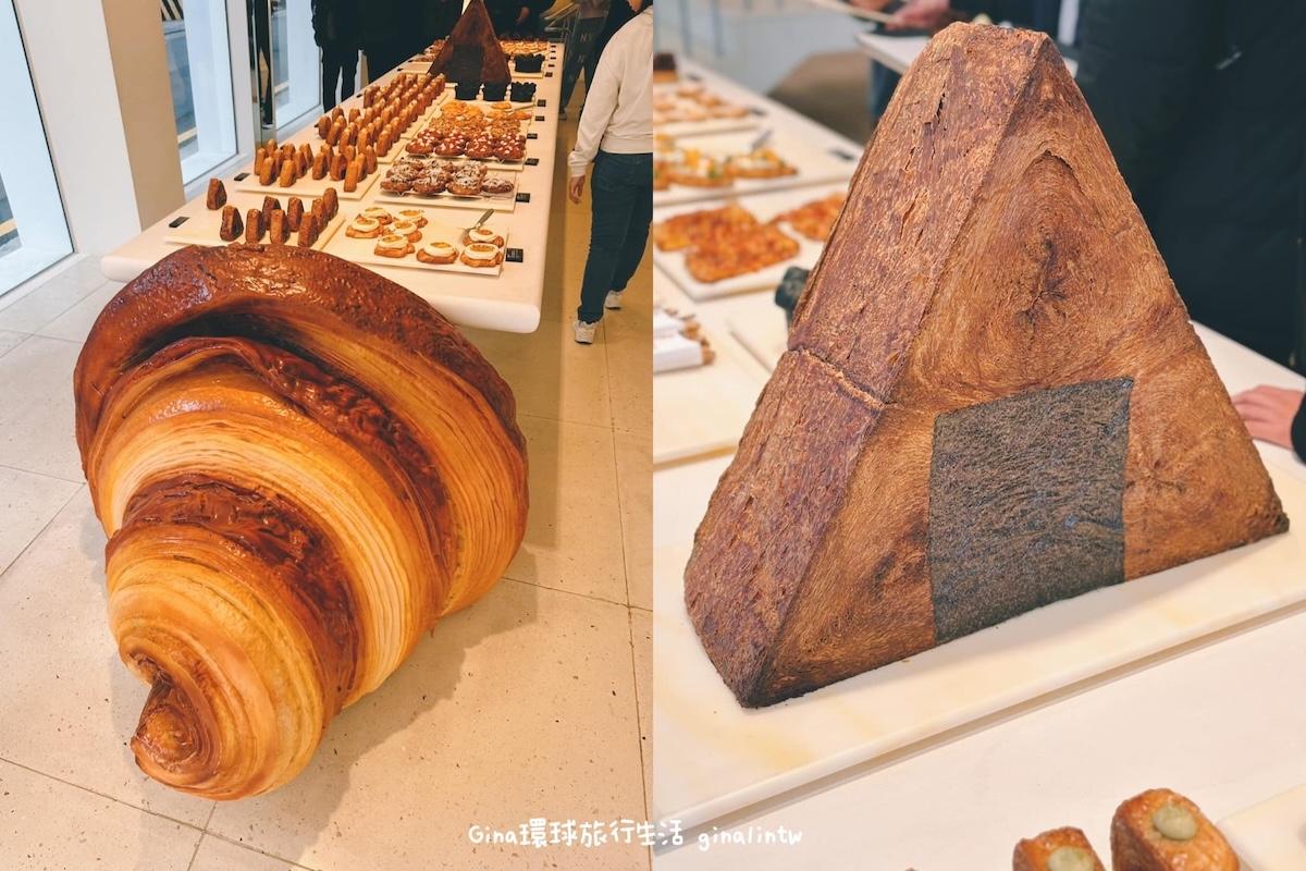 NUDAKE新沙洞2024｜超大可頌麵包店 The Croissant @GINA環球旅行生活