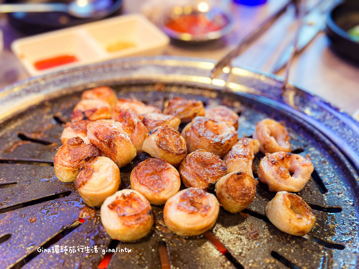 釜山宵夜吃烤肉｜南浦富平西萊海鷗烤肉 附中文套餐菜單 @GINA環球旅行生活