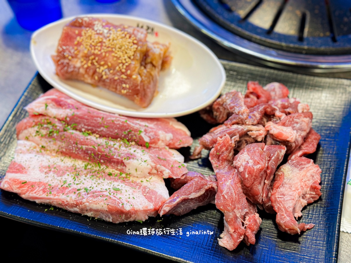 釜山宵夜吃烤肉｜南浦富平西萊海鷗烤肉 附中文套餐菜單 @GINA環球旅行生活