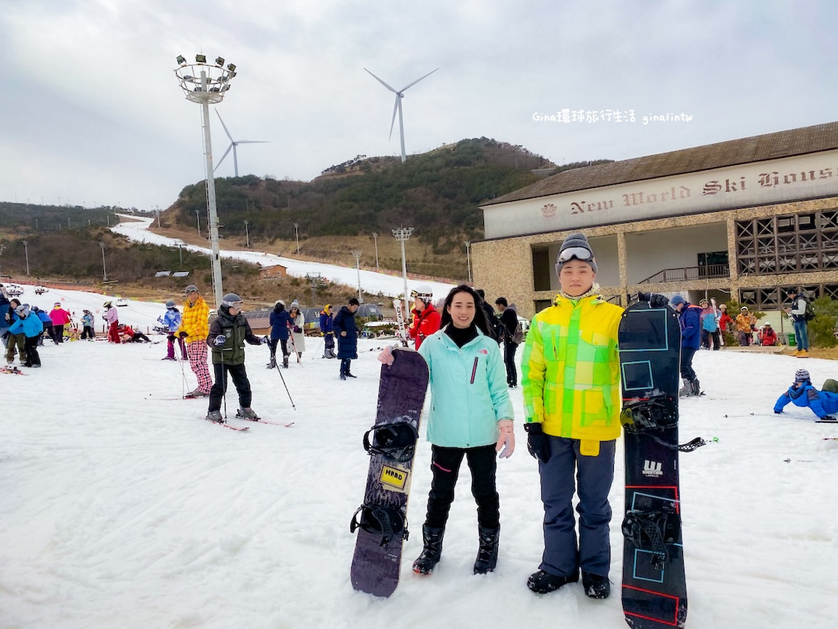 釜山滑雪2024｜釜山滑雪一日遊 伊甸園山谷度假村滑雪場 + 滑雪教學團優惠 @GINA環球旅行生活