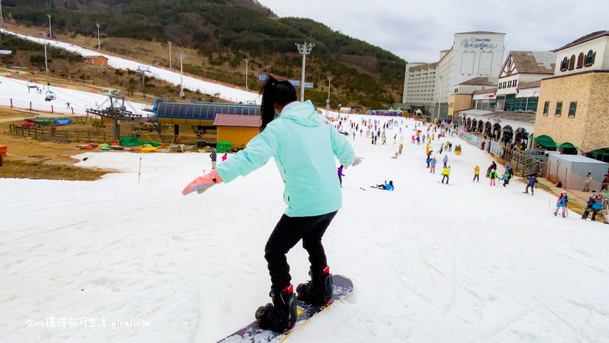 釜山滑雪2024｜釜山滑雪一日遊 伊甸園山谷度假村滑雪場 + 滑雪教學團優惠 @GINA環球旅行生活