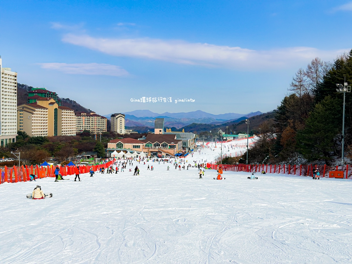 首爾近郊2025｜韓國滑雪2天1夜專業中文教練、洪川大明滑雪場、維瓦爾第度假村 冰雪世界+採草莓｜Just Travel 韓國包車旅遊 @GINA環球旅行生活