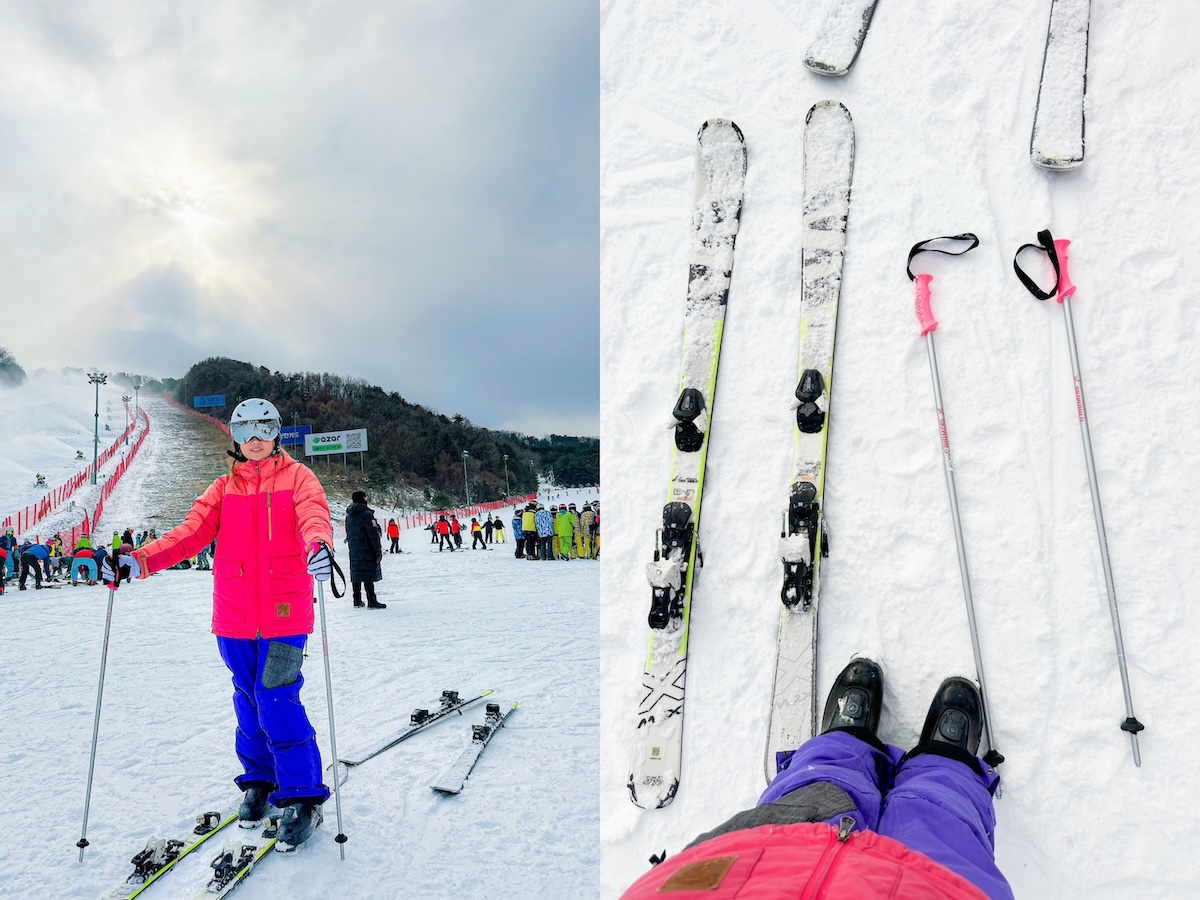 首爾近郊2025｜韓國滑雪2天1夜專業中文教練、洪川大明滑雪場、維瓦爾第度假村 冰雪世界+採草莓｜Just Travel 韓國包車旅遊 @GINA環球旅行生活