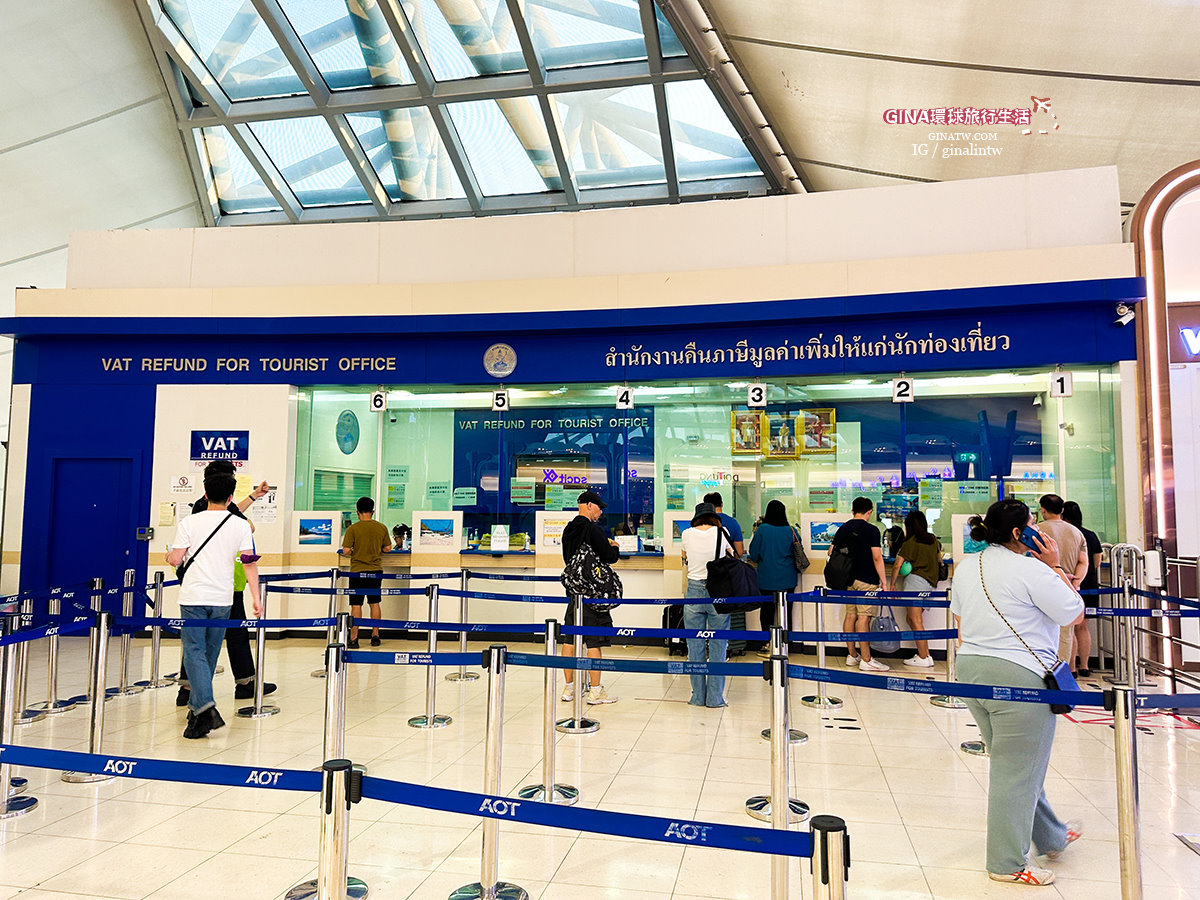 【2024泰國機場接送】素萬那普機場攻略(蘇凡納布機場)-曼谷機場退稅、免稅店、必喝泰奶-泰國網卡推薦 @GINA LIN