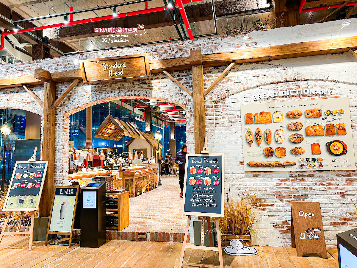 【海雲台咖啡廳2025】海雲台釜山呆萌吐司Standard Bread 首爾聖水洞最近很火麵包店釜山也吃的到！ @GINA環球旅行生活