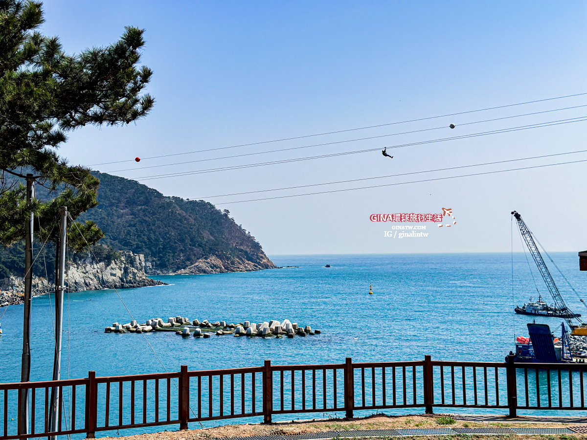 【釜山海景咖啡廳2025】 THRILL ON THE MUG影島咖啡廳菜單、太宗台高空滑索、交通方式 @GINA環球旅行生活