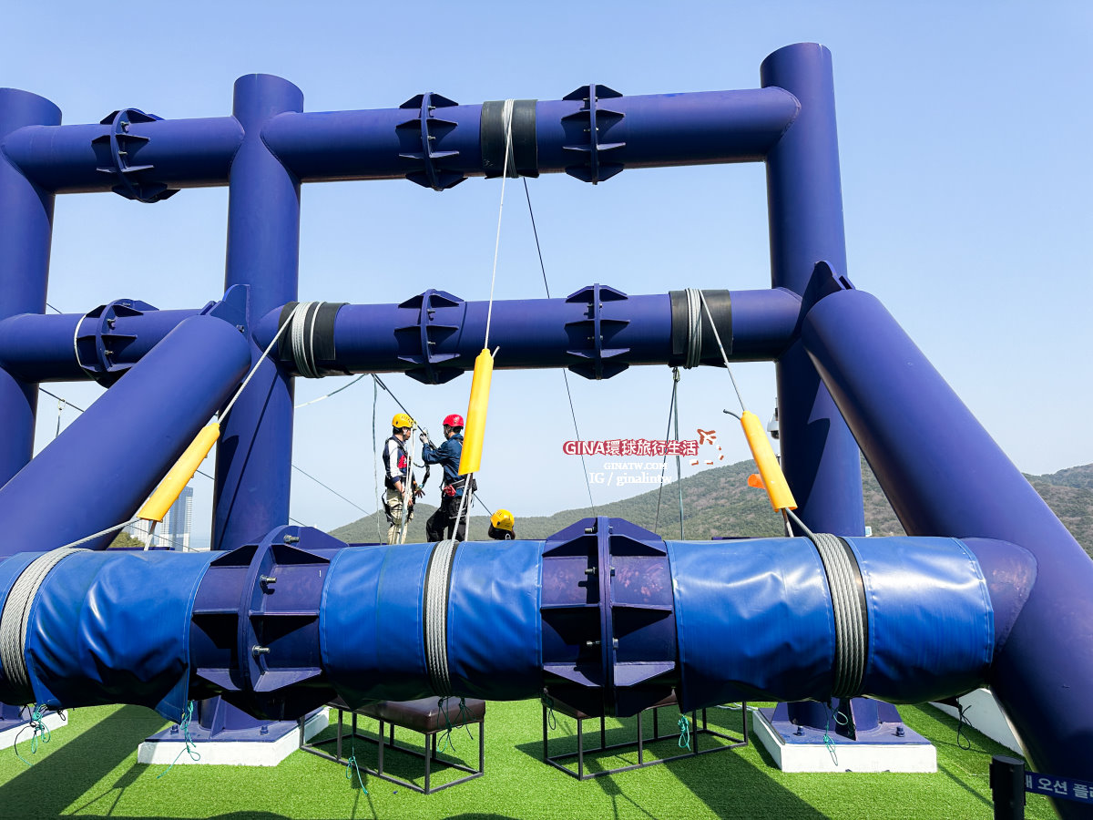 【釜山海景咖啡廳2025】 THRILL ON THE MUG影島咖啡廳菜單、太宗台高空滑索、交通方式 @GINA環球旅行生活