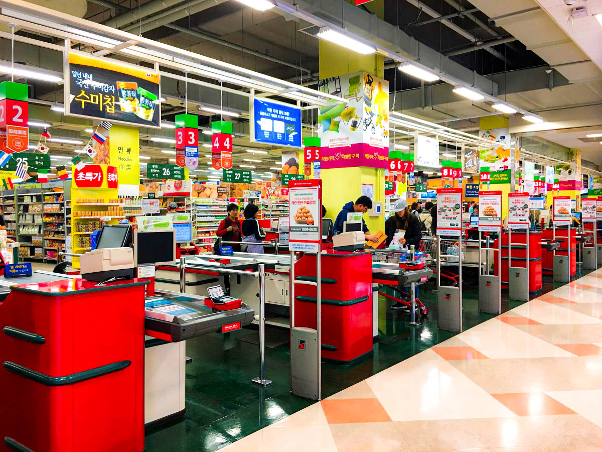 【首爾超市地圖2025】首爾樂天超市Lotte Mart、E-Mart超市、Homeplus超市、韓版好市多 E-Mart Traders @GINA環球旅行生活