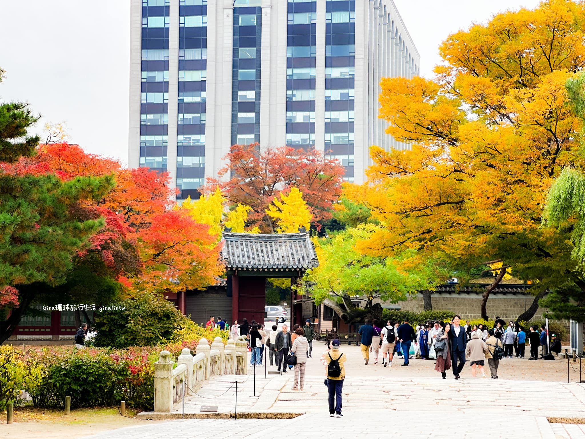 【首爾賞楓必去2025】首爾楓葉、首爾銀杏必去景點懶人包 @GINA環球旅行生活