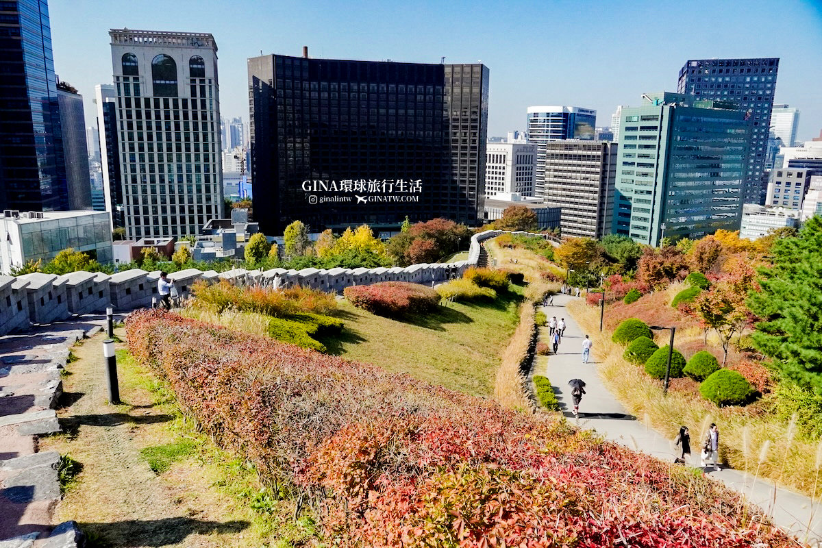 【首爾必去景點2025】南山首爾塔 白凡廣場公園 秋天超美！白凡廣場公園交通及地址 @GINA環球旅行生活
