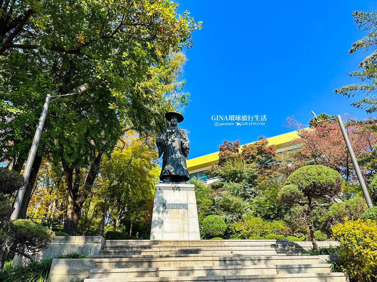 【首爾必去景點2025】南山首爾塔 白凡廣場公園 秋天超美！白凡廣場公園交通及地址 @GINA環球旅行生活