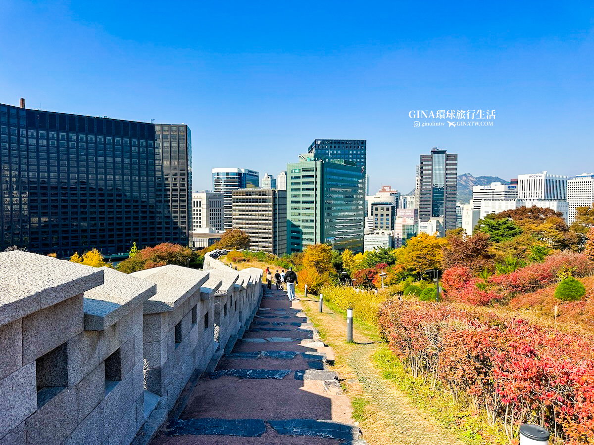 【首爾必去景點2025】南山首爾塔 白凡廣場公園 秋天超美！白凡廣場公園交通及地址 @GINA環球旅行生活