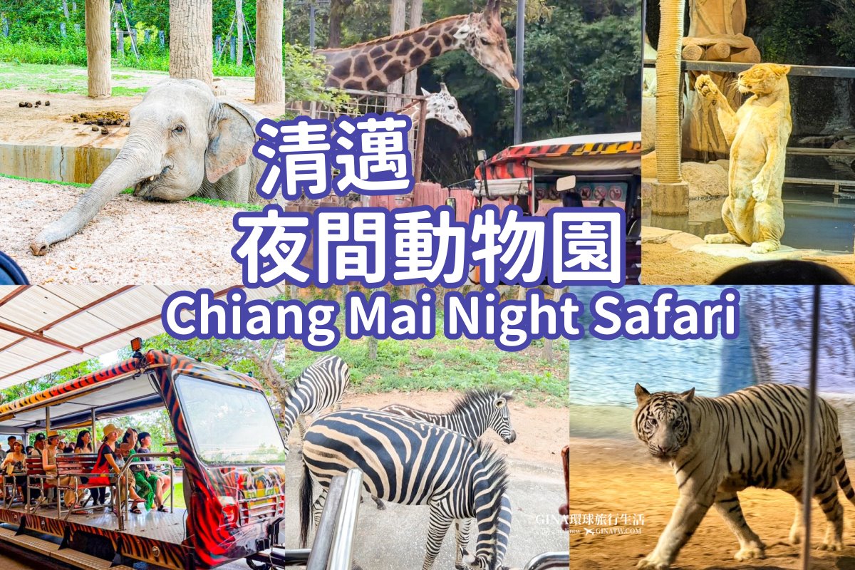 【清邁必去景點2026】清邁夜間動物園門票+接送優惠、野生動物表演時間表 @GINA環球旅行生活