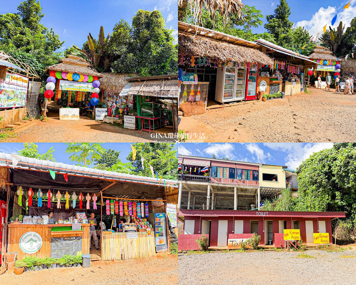 【清萊一日遊2026】白廟 藍廟 黑廟博物館 天然溫泉 長頸族村 清邁出發必去景點！ @GINA環球旅行生活