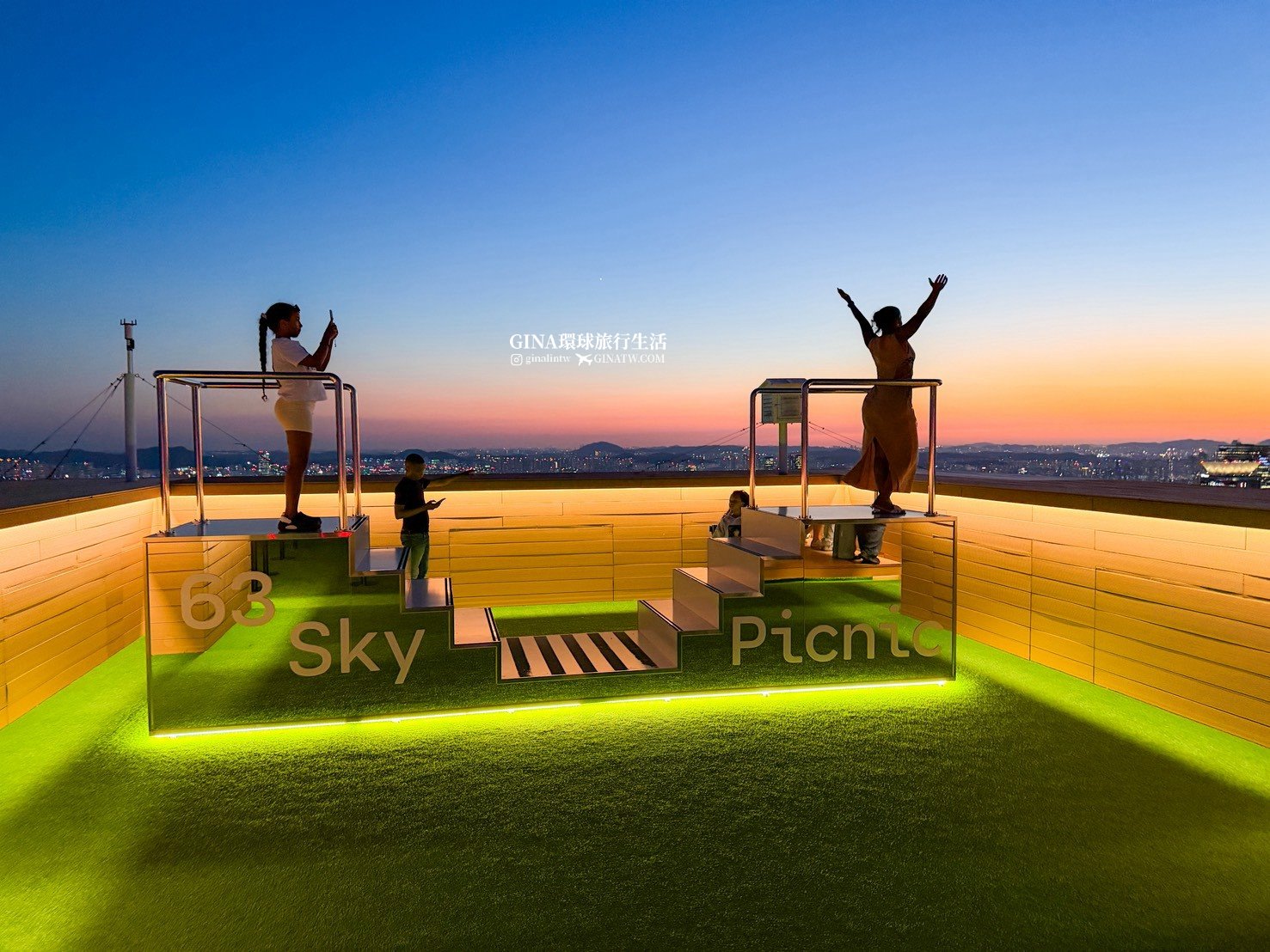 【首爾新景點2026】汝矣島63 SkyPicnic 沉浸式觀景台 展望台門票2026 @GINA環球旅行生活